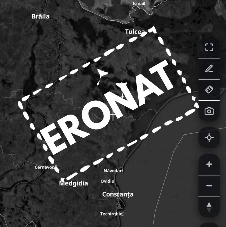 MApN avertizează: Hărțile de pe site-urile neoficiale nu arată situația reală a spațiului aerian al României