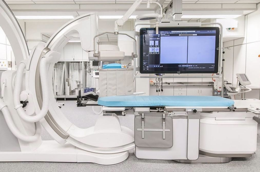 Angiograf de ultimă generație, destinat diagnosticării rapide a cazurilor de AVC, la Spitalul Județean din Galați