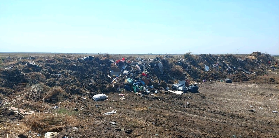 Amendă în valoare de 30.000 lei pentru gestionarea necorespunzătoare a deșeurilor la Tufești