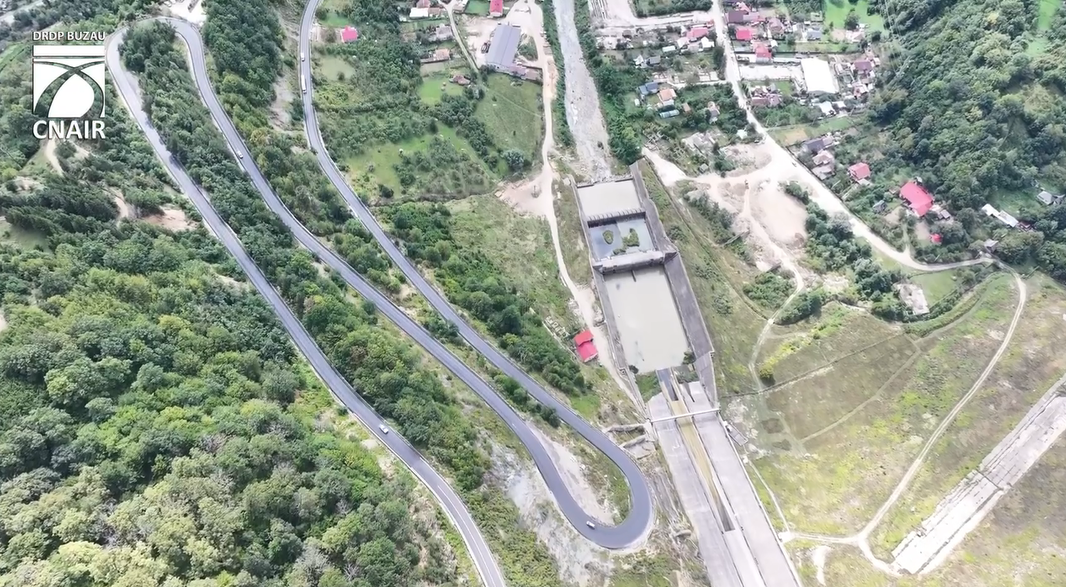 Au fost finalizate lucrările pe DN10, între Gura Siriului și limita cu județul Covasna
