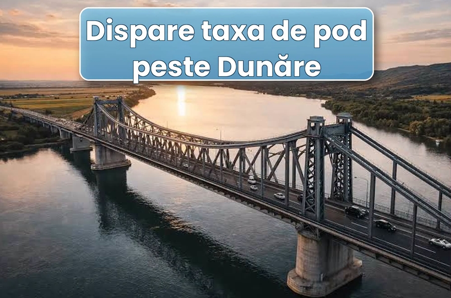 Radu Miruță: “De la 1 octombrie dispare taxa de pod peste Dunăre. Și la Fetești, și la Vadu Oii. Mai scoatem o taxă, mai anulăm o nedreptate”