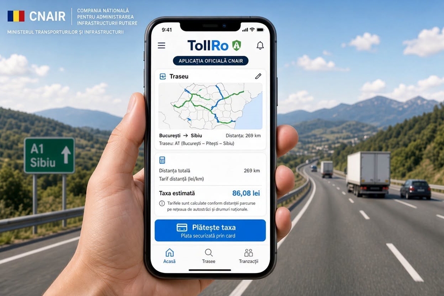 TollRo intră în etapa operațională de la 1 octombrie 2026. Cum se vor achita rovinieta și tariful de trecere