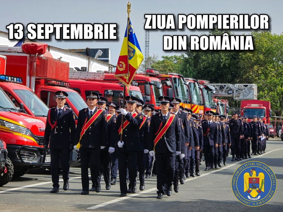 “Ziua Pompierilor din România”, sărbătorită în Buzău printr-o serie de activități dedicate pompierilor și comunității