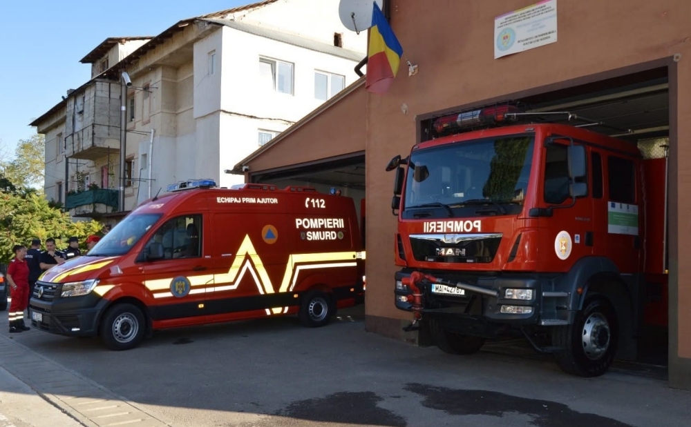 O ambulanță SMURD de ultimă generație a fost introdusă în intervenție la Punctul de lucru Măxineni